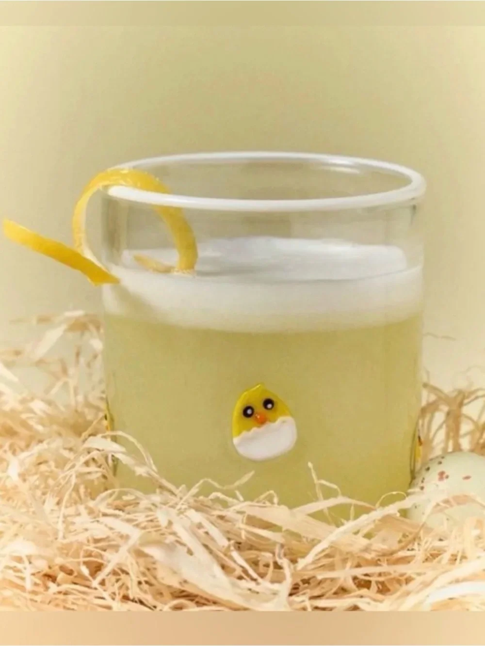 Anthropologie Icon Juice Glass, CHICKIE Chick NIB